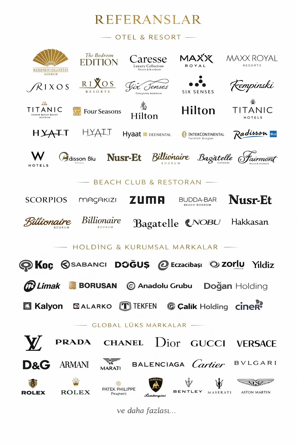 Referanslar Bodrum Çiçek