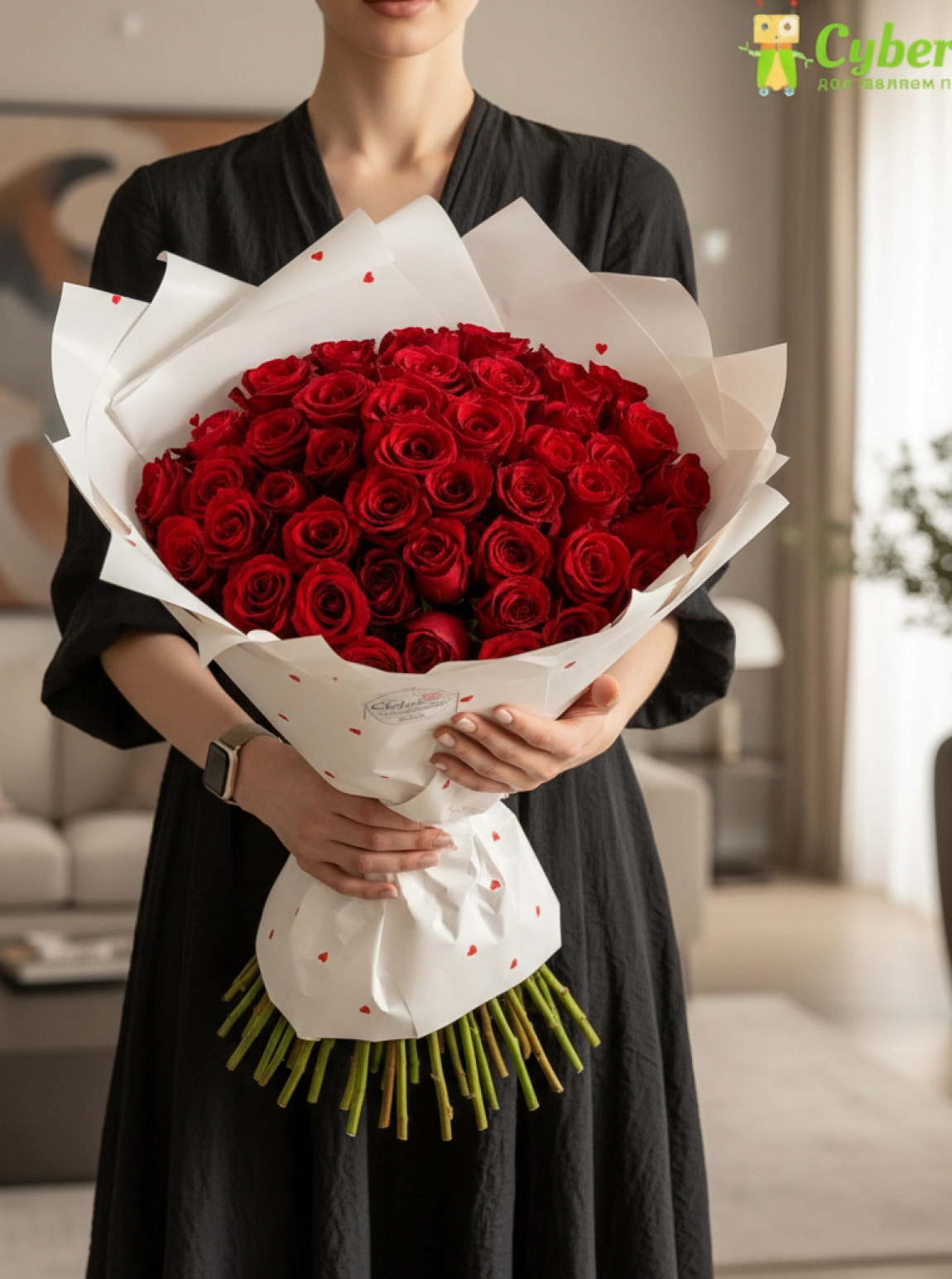 Kırmızı Gül Buketi 