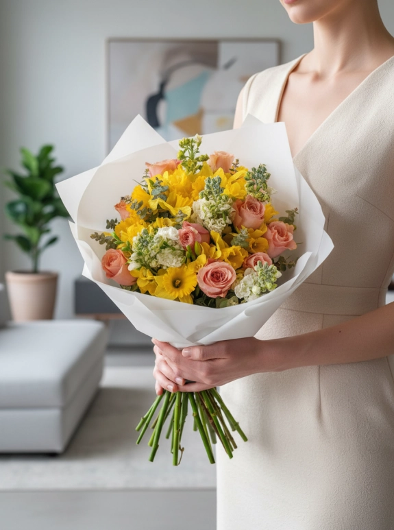 Gerbera Güller Buketi 