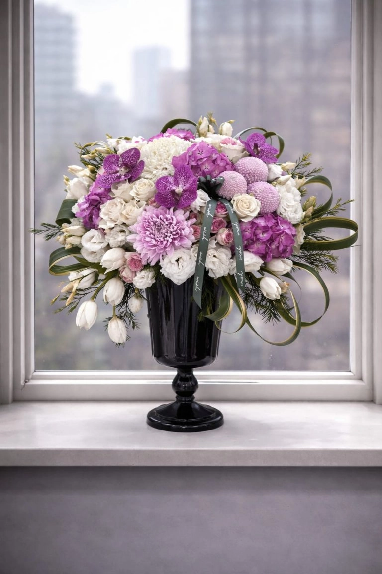 Pembe Beyaz Lux Aranjman