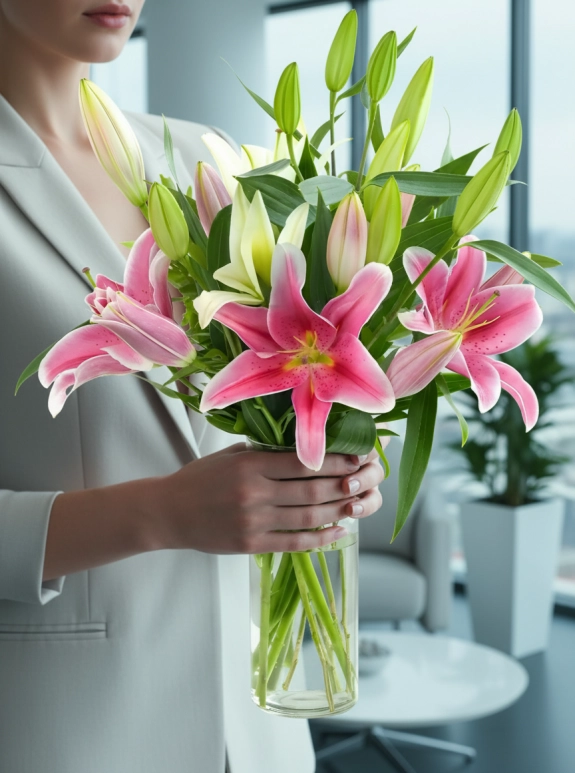 Vazoda Büyük Lilyumlar