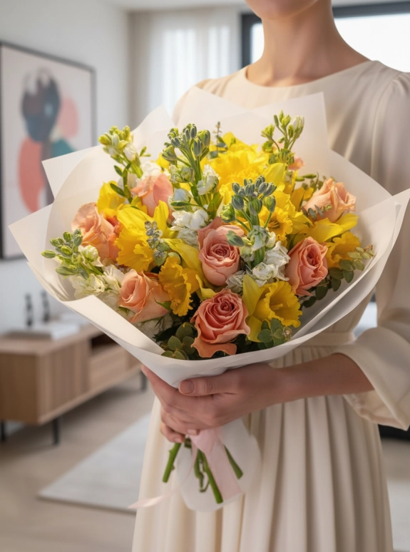 Yavru Ağzı Güller Buket 