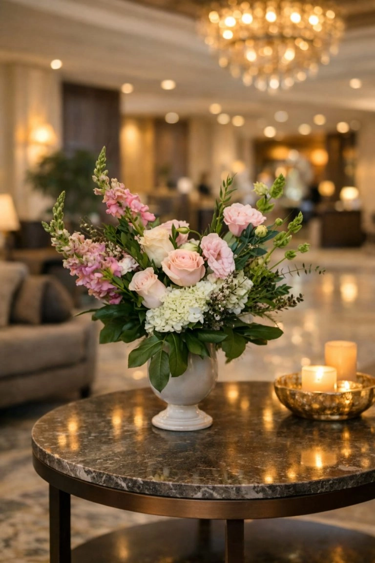 Yavru Ağzı Seramik Aranjman 